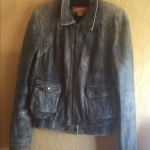 Michael Kors leather jacket.